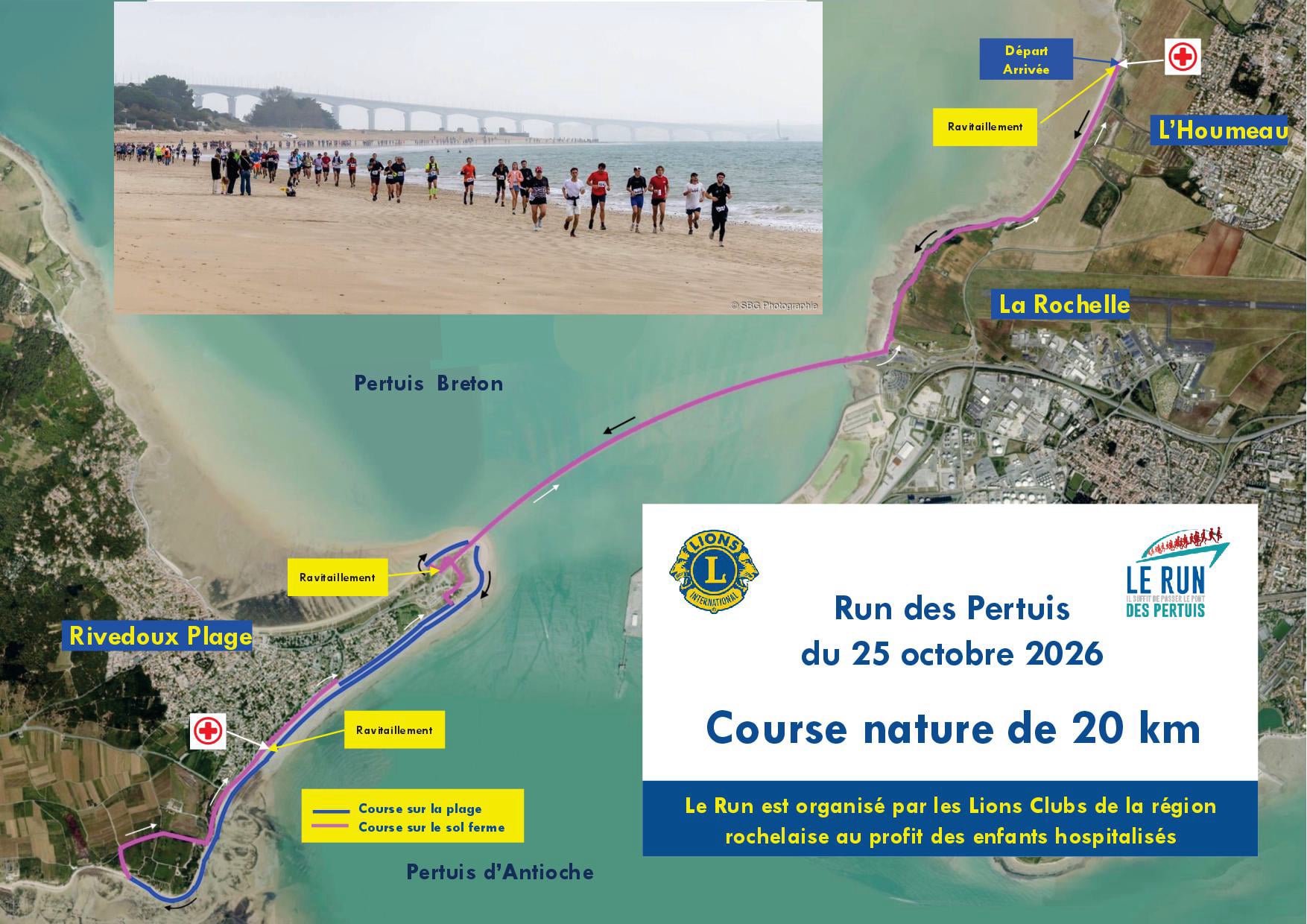 Plan Course Le Run des Pertuis