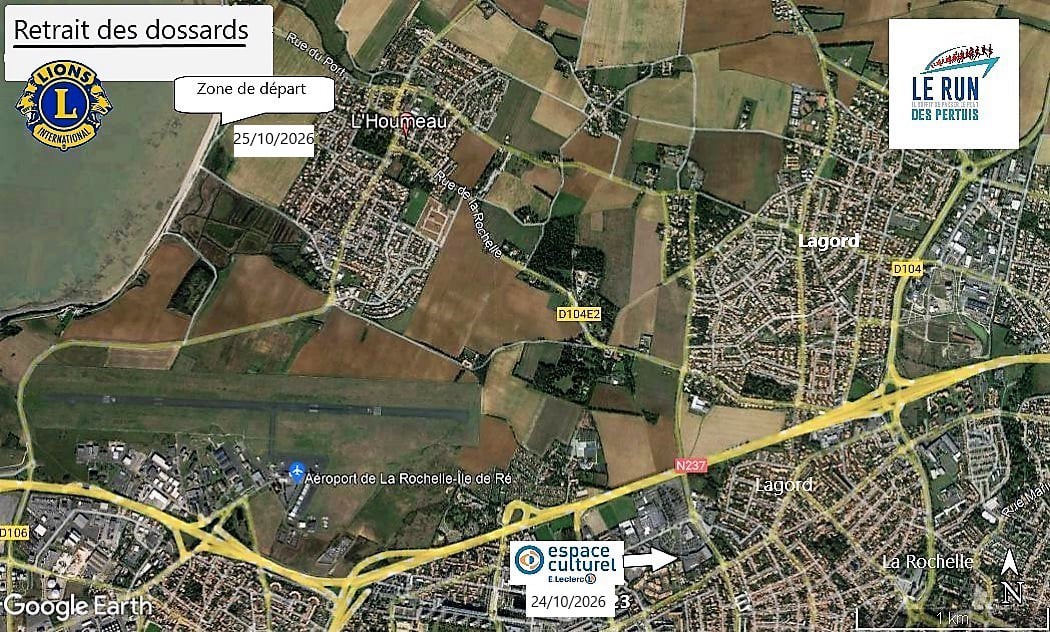 Retrait des Dossards Course Run des Pertuis